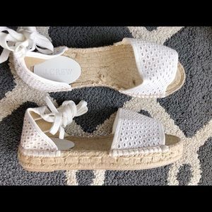 JCrew espadrilles sandals